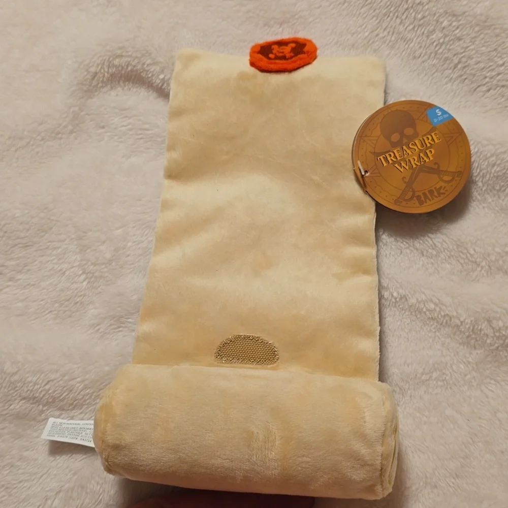 BARK DOG TOY‎ NWT TREASURE WRAP